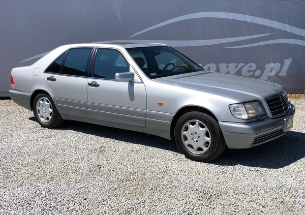 Mercedes-Benz Klasa S cena 159999 przebieg: 38120, rok produkcji 1996 z Poręba małe 407